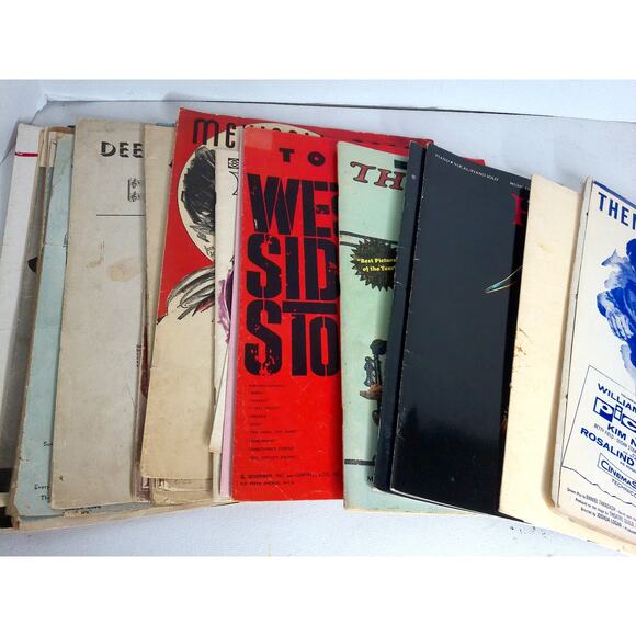 Vintage Sheet Music Broadway Plays Movies Opera Set of 31 READ - Picture 2 of 6